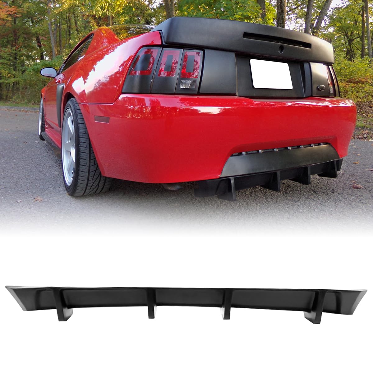 Amazon.com: MagicDrift Rear Bumper Lip Diffuser Spoiler